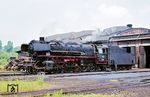 Nach einer L 2-Ausbesserung im Aw Schwerte (Ruhr) wartet die Hammer 44 122 auf ihre Abnahmefahrt. (18.06.1967) <i>Foto: Klaus D. Holzborn</i>