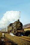 94 1533 (Bw Dillenburg) mit P 3175 nach Gönnern bei Adolfshütte. (18.11.1967) <i>Foto: Helmut Dahlhaus</i>