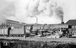 Mit dem D 97 nach Hamburg-Altona startet 01 1063 in Münster (Westf) Hbf. (16.01.1964) <i>Foto: Bernd Kappel</i>
