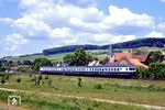 614 059/060 als Et 6010 in Hohnstedt zwischen Salzderhelden und Northeim (Han). (29.05.1990) <i>Foto: Wolfgang Bügel</i>