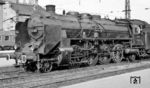 39 055 vom Bw Kempten (Allgäu) in München Hbf. Die Lok wurde schon 1958 ausgemustert. (02.10.1953) <i>Foto: Karl Wyrsch, Slg. D. Ammann</i>