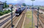01 150 mit einem Sonderzug anlässlich des Doppeljubiläums des Bahnhofs und der Strecke nach Zweibrücken in Landau (Pfalz). (01.07.1990) <i>Foto: Wolfgang Bügel</i>
