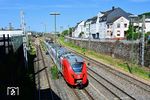 1440 525 fährt als RB 12574 nach Schweich (DB) in Trier Hauptbahnhof ein. (20.06.2025) <i>Foto: Michael Hubrich</i>
