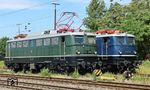 In Ettlingen wurde die Doppel-Lz auseinanderrangiert, da einige Wagen nach Seebrugg mitgenommen wurden. (05.07.2025) <i>Foto: Thomas Gries</i>
