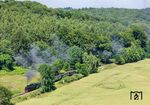 99 1784 auf dem Weg nach Binz bei Garftitz. (22.06.2025) <i>Foto: Joachim Schmidt</i>