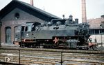 Die Kasselaner 86 485 im Bw Bebra.  (23.06.1960) <i>Foto: Robin Fell</i>
