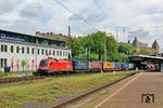 ÖBB 1116.267 mit DGS 42171 (Wuppertal-Langerfeld - Sommacompagna Sona) in Wuppertal-Steinbeck. (30.07.2025) <i>Foto: Wolfgang Bügel</i>