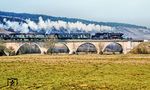 Eine Crailsheimer 23er mit P 7539 auf der Fahrt nach Bad Mergentheim auf der Tauberbrücke bei Weikersheim. (19.04.1974) <i>Foto: Karsten Risch</i>