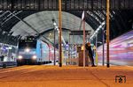 146 013 mit S 31771 nach Bad Schandau in Dresden Hbf. (04.02.2025) <i>Foto: Marvin Christ</i>