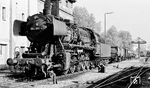 052 860 vom Bw Mühldorf (Oberbay) zu Gast im Bw München Ost. (02.10.1971) <i>Foto: Burkhard Wollny</i>