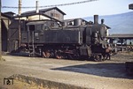 Die 1930 bei Orenstein & Koppel gebaute 1'C 1' h2t Lokomotive (EBOE 10) gelangte über das Norddeutsche Erzkontor (Lübeck) im Jahre 1956 als Lok 211 zur Moselbahn (MB). Sie war dort bis 1967 im Einsatz. Aufnahme im Bw Andel. (13.09.1959) <i>Foto: Will A. Reed</i>