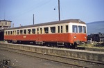 Der im Bahnhof Andel aufgenommene VT 63 der Moselbahn (Esslingen Baujahr 1952) war bis 1969 dort im Einsatz. (13.09.1959) <i>Foto: Will A. Reed</i>
