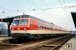 Der Nürnberger 614 026 als Nt im Bahnhof Lichtenfels. (1978) <i>Foto: Jörg Schulze</i>