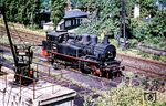Die Cottbuser 74 1276 in einem unbekannten Bahnhof. (1964) <i>Foto: Jörg Schulze</i>