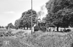 99 637 setzt in Riedlingen, dem westlichen Endpunkt der Federseebahn aus Schussenried um. (07.1958) <i>Foto: Jürgen Hagemann, Slg. R. Garn</i>