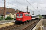 TRI 110 198 mit der mittwöchentlichen Überführungsfahrt DLr 56716 von Dortmund-Eving nach Köln Bbf in Wuppertal-Vohwinkel. (10.09.2025) <i>Foto: Wolfgang Bügel</i>