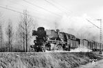 50 4017 (Bw Hamm/Westf) mit einem Güterzug aus Hamm bei Münster-Hiltrup. (19.03.1966) <i>Foto: Bernd Kappel</i>