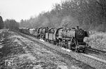 Aus Heilbronn erschien bei Ölhaus die nächste Doppelbespannung des Dg 7209 mit den Heilbronnern 052 745 und 050 319. (03.04.1971) <i>Foto: Wolfgang Bügel</i>