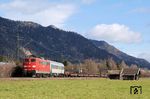 151 157 mit M 69958 nach Mittenwald zwischen Farchant und Garmisch-Partenkirchen. (29.03.2006) <i>Foto: Stefan von Lossow</i>