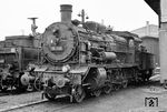 38 206 in ihrem Heimat-Bw Karl-Marx-Stadt-Hilbersdorf. Dort endete auch ihre aktive Zeit am 16.11.1967. (06.1967) <i>Foto: Robin Fell</i>