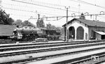 Nach ihrer Ausmusterung am 14. Juli 1960 wurde 18 478 durch den schweizerischen Ingenieur Serge Lory von der DB erworben. Dieser begann in Lindau-Reutin und ab April 1962 im Bw Lindau mit den Arbeiten zur betriebsfähigen Aufarbeitung der Lok. 1966 musste sie den Standplatz in Lindau räumen und wurde am 5. Oktober 1966 nach Frauenfeld in die Schweiz überführt. Dort traf Karl Wyrsch die Lok an. Leider war es Serge Lory bis zu seinem Tod nicht mehr vergönnt, seine 18 478 betriebsfähig zu erleben. Dies konnte erst durch das Bayerische Eisenbahnmuseum 37 Jahre nach ihrer Ausmusterung im Frühjahr 1996 verwirklicht werden. (24.06.1967) <i>Foto: Karl Wyrsch, Slg. D. Ammann</i>