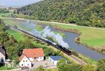 01 066 mit einem Sonderzug aus Nördlingen in Hoppingen an der Wörnitz. (03.10.2025) <i>Foto: Joachim Schmidt</i>