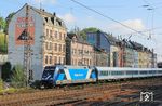 101 133 mit RE 13 Ersatzzug RE 22616 aus Hamm (Westf) in Wuppertal-Oberbarmen. (28.09.2025) <i>Foto: Wolfgang Bügel</i>