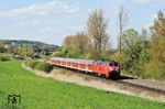 218 156 mit IRE 4211 nach Lindau bei Aulendorf. (02.05.2006) <i>Foto: Stefan von Lossow</i>