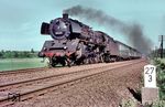 03 221 vom Bw Köln-Deutzerfeld mit E 789 (Siegen - Köln) zwischen Hennef und Siegburg. (07.1966) <i>Foto: Dr. Hans Werner Eisermann</i>