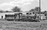 Lok Nr. 733 (Henschel, Baujahr 1911) in der erst am 24. September 1874 gegründeten Stadt Frias im nordwestlichen Argentinien. Mit 27.000 Einwohner leben dort 75 Prozent der Bevölkerung des 6.492 km² großen Departamento Choya.  (22.01.1972) <i>Foto: Jörg Schulze</i>