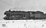 Die Crailsheimer 044 386 (ex 44 1384) bei Gaugshausen. (27.02.1971) <i>Foto: Burkhard Wollny</i>