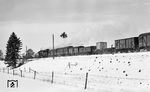 044 386 mit Dg 6749 auf dem Weg nach Heilbronn in Gaugshausen. (27.02.1971) <i>Foto: Burkhard Wollny</i>