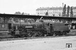 55 3582 Zweitbesetzung, ex PKP Tp 4-126 (Humboldt, Baujahr 1915), als Rangierlok "Cäsar 9" im Bahnhof Berlin-Lichtenberg. Anfang 1968 wurde sie ausgemustert. (06.1967) <i>Foto: Robin Fell</i>