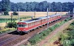 Nach Emden West ist 624 632/634 als Et 1935 aus Münster (Westf) bei Sprakel unterwegs, eine Planleistung im Sommer 1971. (31.07.1971) <i>Foto: Bernd Kappel</i>