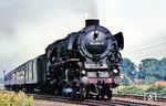 012 054 mit dem E 1806 nach Essen zwischen Rheine und Mesum. (03.08.1971) <i>Foto: Walter Abriel</i>