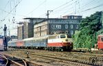 112 308 (Bw Frankfurt/M-1) mit F 133 "Hanseat" (Köln - Hamburg) in Münster (Westf) Hbf. (06.08.1971) <i>Foto: Bernd Kappel</i>