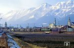 194 091 (Bw Ingolstadt) mit Dg 49830 nach München Ost über Wörgl in Hall in Tirol.  (22.02.1988) <i>Foto: Joachim Bügel</i>