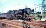 23 012 vom Bw Siegen fährt mit P 2437 (Siegen - Hagen) bei Hagen-Hengstey ihrem Ziel in Hagen Hbf entgegen. (08.1963) <i>Foto: Rolf Hahmann</i>