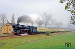 03 1010 fährt mit E 801 nach Saalfeld (Saale) durch Caaschwitz. (28.04.1991) <i>Foto: Wolfgang Bügel</i>
