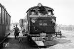 Rangierarbeiten mit 99 530 im Bahnhof Wermsdorf (b Oschatz). (08.1967) <i>Foto: Fritz Herold</i>