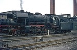 Die Crailsheimer 023 023 weilte im Rahmen einer Sonderfahrt im Bw Tübingen. (16.10.1975) <i>Foto: Wolfgang Bügel</i>
