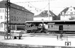 70 001 (Bw Regensburg) rangiert in Regensburg Hbf. (1957) <i>Foto: Dr. Albert Mühl</i>