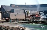 Dienstbeginn für 23 099 vom Bw Minden (Westf) im Bw Hannover Hgbf. (07.1967) <i>Foto: Rolf Hahmann</i>