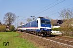 TRI 145 040 vor RB 89419 nach Neuss bei Meerbusch-Osterrath. (09.03.2026) <i>Foto: Zeno Pillmann</i>