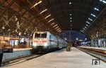 146 573 mit IC 2446 (Dresden - Hannover) in Leipzig Hbf. (05.03.2026) <i>Foto: Marvin Christ</i>