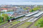 Ausfahrt von 01 1104 mit Sonderzug 74205 nach Mönchengladbach aus Bremerhaven Hbf. (25.04.2026) <i>Foto: Joachim Schmidt</i>