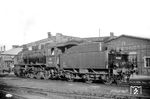 Die Frankfurter 55 3632 hatte zum Aufnahmezeitpunkt bereits 48 Dienstjahre auf dem Buckel. Im Juli 1966 wurde sie noch vom Bw Frankfurt/M-2 nach Dillenburg umstationiert. (28.06.1965) <i>Foto: Reinhard Gumbert</i>