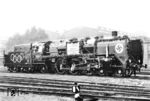 Am 1. August 1936 lieferte das Borsig-Werk in Hennigsdorf (Kr Osthavelland) die mit der Fabriknummer 14619 gebaute 03 240 ab. Da gerade die Olympischen Spiele in Berlin stattfanden, wurde dies sogleich propagandistisch ausgeschlachtet. Nach der Abnahme am 17.08.1936 im RAW Braunschweig wurde die Lok dem Bw Osnabrück Hbf zugewiesen. (01.08.1936) <i>Foto: Werkfoto</i>