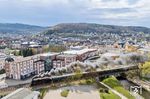 Anlässlich des 50-jährigen Dampfendes der preußischen G 12 im Erzgebirge dampft 58 1111 nochmals durch ihre alte sächsische Heimat in Aue. (18.04.2026) <i>Foto: Joachim Schmidt</i>