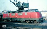 220 005 ist aus Würzburg ins Bw Heilbronn gekommen. (01.1970) <i>Foto: Rolf Hahmann</i>